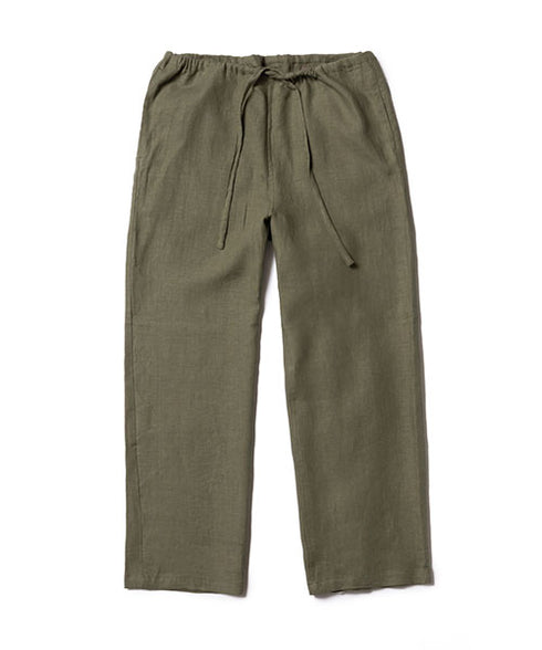 MR.OLIVE /SILKY LINEN / RELAX EASY PANTS ミスターオリーブ/シルキーリネン/リラックスイージーパンツ